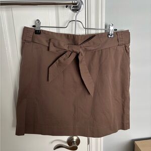 Jacob Brown Skirt with Belt